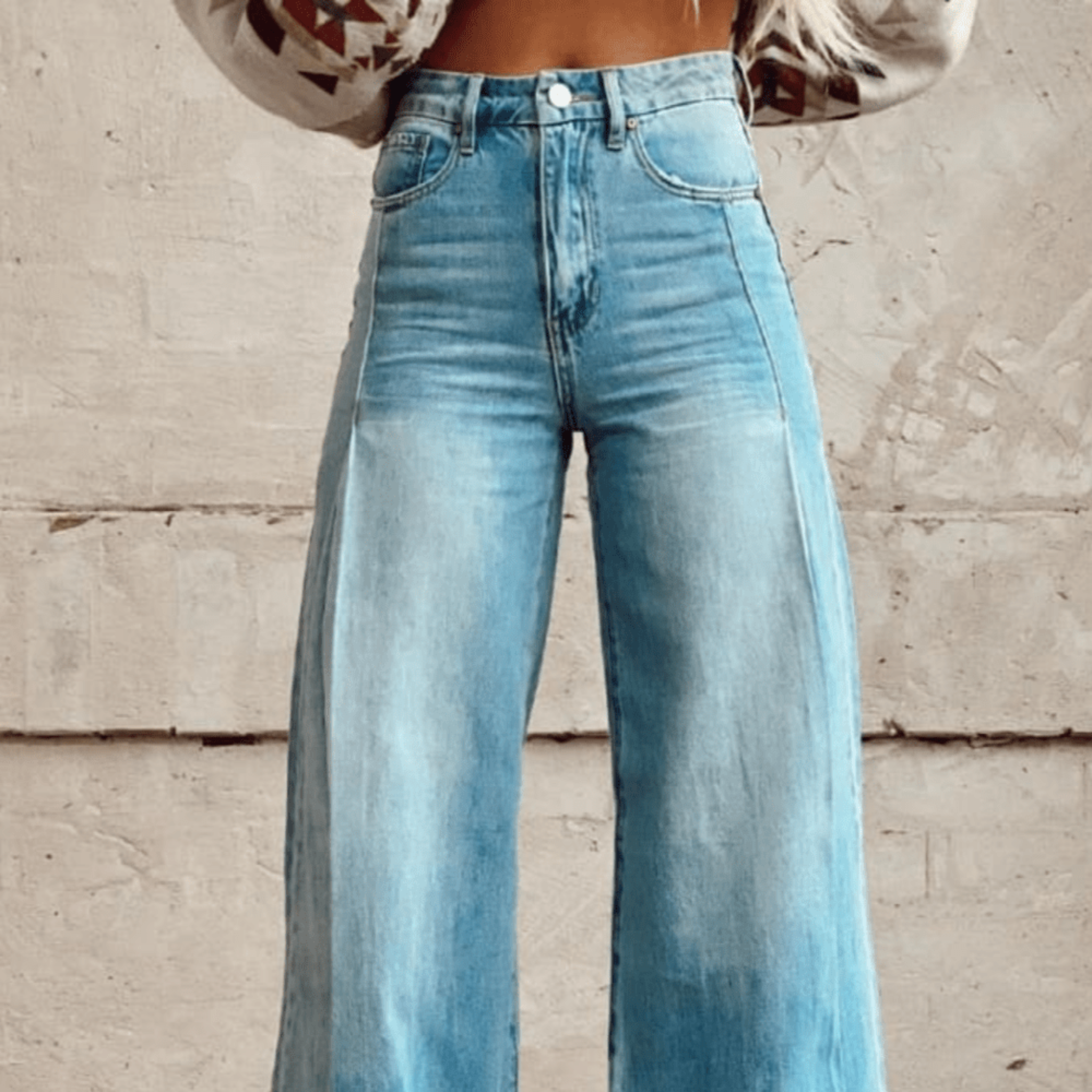 BIANCA | Pantalon Boho Vintage.