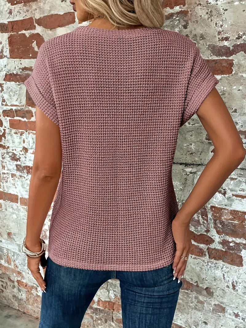 ELLIS | Blouse élégante à col rond
