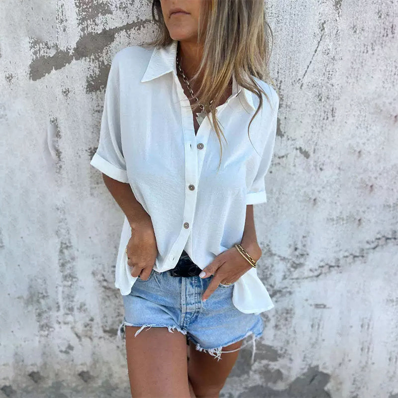 ANS | Chemise blouse décontractée