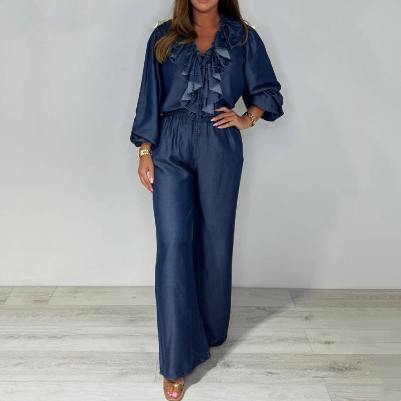 YOLANDA | Women's denim set