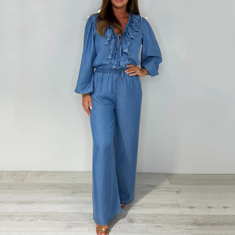 YOLANDA | Women's denim set
