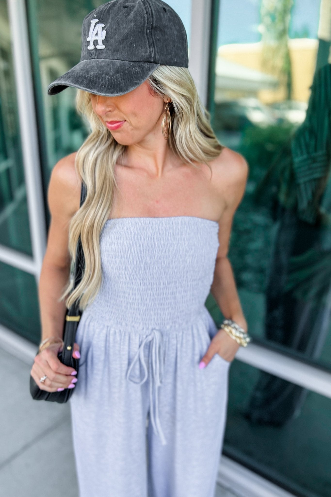 LISA | Trendy off-the-shoulder jumpsuit 