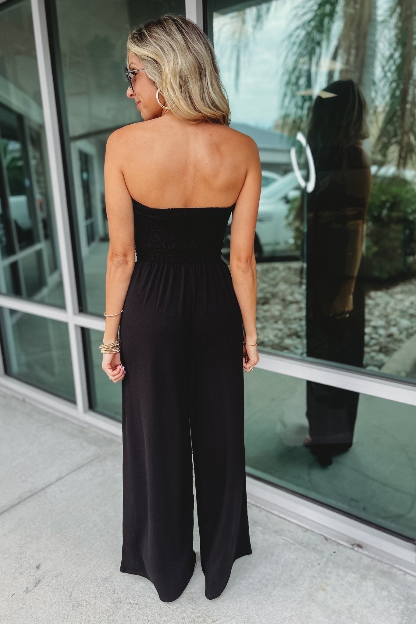 LISA | Trendy off-the-shoulder jumpsuit 